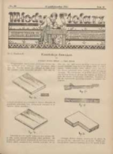 vMłody Stolarz: bezpłatny dodatek do "Przeglądu Stolarskiego" 1931.10.16 R.2 Nr20