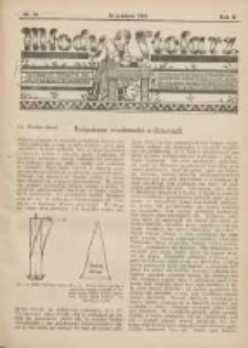 Młody Stolarz: bezpłatny dodatek do "Przeglądu Stolarskiego" 1931.12.16 R.2 Nr24