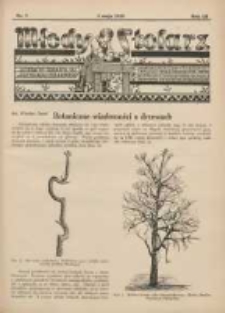 Młody Stolarz: bezpłatny dodatek do "Przeglądu Stolarskiego" 1932.05.01 R.3 Nr9