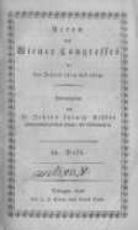 Acten des Wiener Congresses in den Jahren 1814 und 1815. H.24