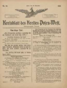 Kreisblatt des Kreises Posen-West 1916.11.16 Jg.28 Nr58
