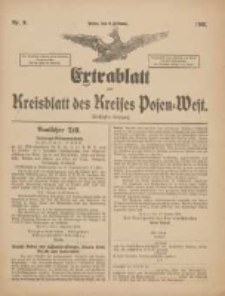 Extrablatt zum Kreisblatt des Kreises Posen-West 1918.02.02 Jg.30 Nr9