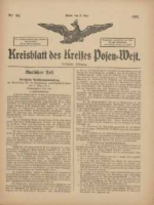 Kreisblatt des Kreises Posen-West 1918.05.08 Jg.30 Nr34