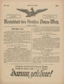Kreisblatt des Kreises Posen-West 1918.04.03 Jg.30 Nr24