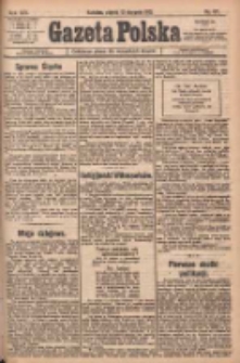 Gazeta Polska: codzienne pismo polsko-katolickie dla wszystkich stan&oacute;w 1921.08.12 R.25 Nr177