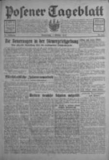 Posener Tageblatt 1931.10.01 Jg.70 Nr225