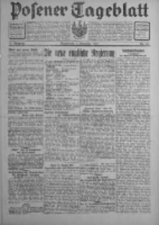 Posener Tageblatt 1931.11.07 Jg.70 Nr257