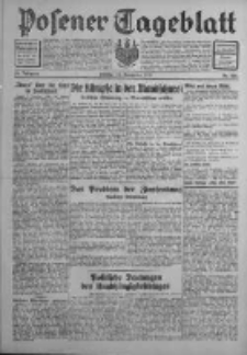 Posener Tageblatt 1931.11.13 Jg.70 Nr262