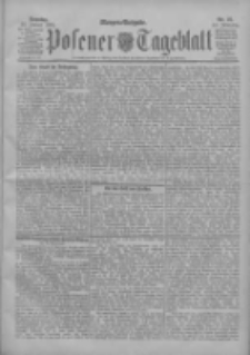 Posener Tageblatt 1905.01.22 Jg.44 Nr37; Morgen Ausgabe
