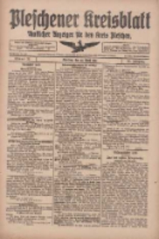 Pleschener Kreisblatt: Amtliches Anzeiger für den Kreis Pleschen 1918.04.20 Jg.66 Nr32