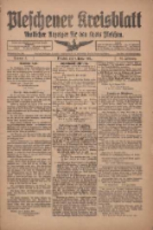 Pleschener Kreisblatt 1918.01.09 Jg.66 Nr3