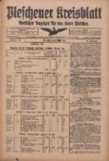 Pleschener Kreisblatt: Amtliches Anzeiger für den Kreis Pleschen 1918.05.18 Jg.66 Nr40