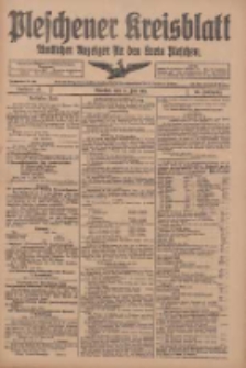 Pleschener Kreisblatt: Amtliches Anzeiger für den Kreis Pleschen 1918.06.26 Jg.66 Nr51