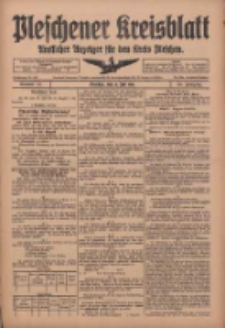 Pleschener Kreisblatt: Amtliches Anzeiger für den Kreis Pleschen 1918.07.31 Jg.66 Nr61