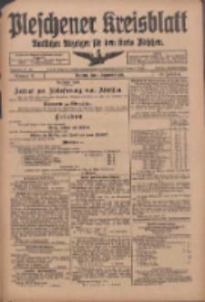 Pleschener Kreisblatt: Amtliches Anzeiger für den Kreis Pleschen 1918.09.04 Jg.66 Nr71
