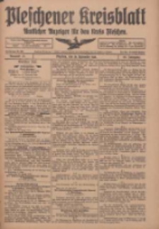 Pleschener Kreisblatt: Amtliches Anzeiger für den Kreis Pleschen 1918.09.28 Jg.66 Nr78