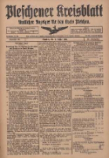 Pleschener Kreisblatt: Amtliches Anzeiger für den Kreis Pleschen 1918.10.05 Jg.66 Nr80