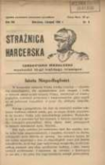 Strażnica Harcerska 1936 listopad R.8 Nr9