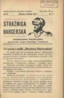 Strażnica Harcerska 1937 kwiecień R.9 Nr4