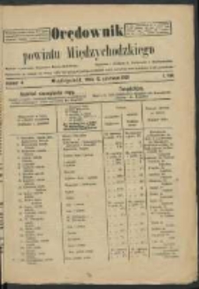 Orędownik Powiatu Międzychodzkiego 12 czerwca 1920 Nr 4