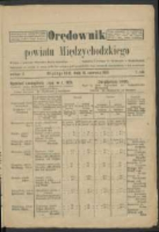 Orędownik Powiatu Międzychodzkiego 16 czerwca 1920 Nr 5