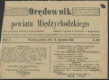 Orędownik Powiatu Międzychodzkiego 11 stycznia 1922 Nr 2