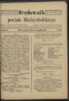 Orędownik Powiatu Międzychodzkiego 26 kwietnia 1922 Nr 25