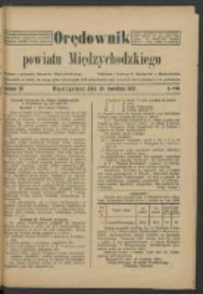 Orędownik Powiatu Międzychodzkiego 29 kwietnia 1922 Nr 26