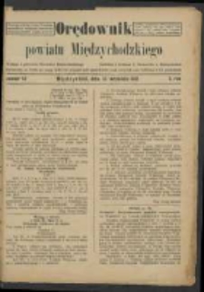 Orędownik Powiatu Międzychodzkiego 13 września 1922 Nr 55
