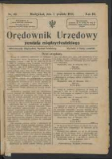 Orędownik Powiatu Międzychodzkiego 7 grudnia 1922 Nr 69
