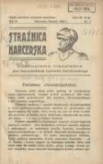 Strażnica Harcerska 1934 styczeń R.6 Nr1