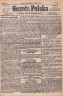 Gazeta Polska: codzienne pismo polsko-katolickie dla wszystkich stanów 1921.12.12 R.25 Nr275