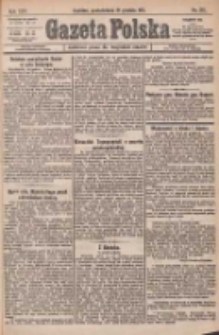 Gazeta Polska: codzienne pismo polsko-katolickie dla wszystkich stan&oacute;w 1921.12.19 R.25 Nr281