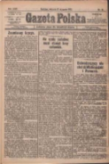 Gazeta Polska: codzienne pismo polsko-katolickie dla wszystkich stanów 1922.01.17 R.26 Nr13