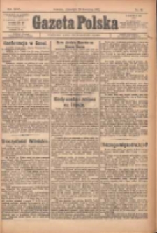 Gazeta Polska: codzienne pismo polsko-katolickie dla wszystkich stan&oacute;w 1922.04.20 R.26 Nr91