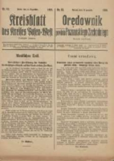 Kreisblatt des Kreises Posen-West=Orędownik powiatu Poznańskiego-Zachodniego 1918.12.18 Jg.30 Nr93