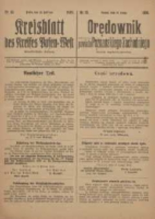 Kreisblatt des Kreises Posen-West=Orędownik powiatu Poznańskiego-Zachodniego 1919.02.18 Jg.31 Nr10