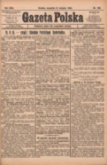 Gazeta Polska: codzienne pismo polsko-katolickie dla wszystkich stanów 1922.08.31 R.26 Nr198