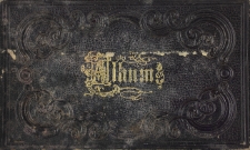 Sztambuch Marii z Pstrokońskich Karwowskiej z lat 1865-1866