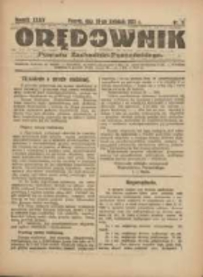 Orędownik Powiatu Zachodnio-Poznańskiego 1921.04.16 R.34 Nr11