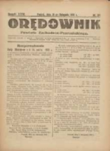 Orędownik Powiatu Zachodnio-Poznańskiego 1921.11.19 R.34 Nr36