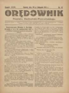 Orędownik Powiatu Zachodnio-Poznańskiego 1921.11.26 R.34 Nr37