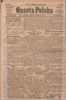 Gazeta Polska: codzienne pismo polsko-katolickie dla wszystkich stanów 1922.12.21 R.26 Nr291