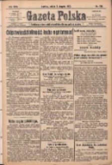 Gazeta Polska: codzienne pismo polsko-katolickie dla wszystkich stan&oacute;w 1920.08.07 R.24 Nr179