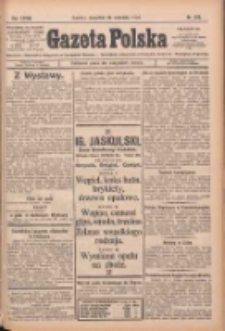 Gazeta Polska: codzienne pismo polsko-katolickie dla wszystkich stanów 1924.09.25 R.28 Nr222