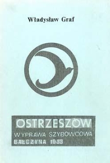 Ostrzeszów: wyprawa Szybowcowa, Bałczyna 1933