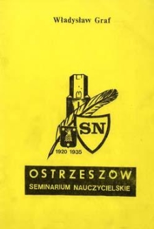 Ostrzeszów: Seminarium Nauczycielskie
