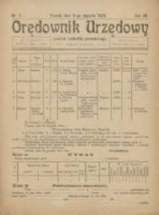 Orędownik Urzędowy Powiatu Zachodnio-Poznańskiego 1923.01.11 R.36 Nr2