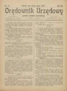 Orędownik Urzędowy Powiatu Zachodnio-Poznańskiego 1923.03.22 R.36 Nr12