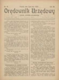 Orędownik Urzędowy Powiatu Zachodnio-Poznańskiego 1923.05.02 R.36 Nr18